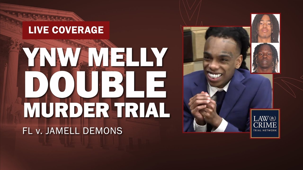WATCH LIVE: Rapper YNW Melly Double Murder Trial  FL v. Jamell Demons  Day Three