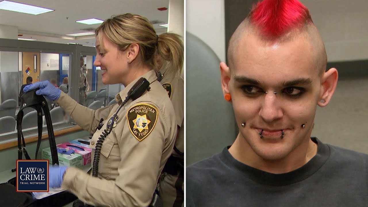 Man Arrested for Shooting Bottle Rocket Caught with Jock Strap and Handcuffs (JAIL)