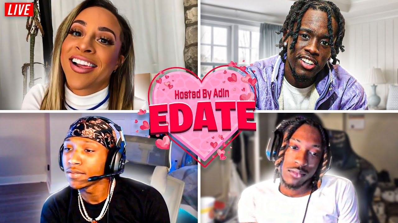 *FULL* TEANNA TRUMP E-DATE Hosted by Adin Ross including Kai Cenat, Silky, Prime, & More!!