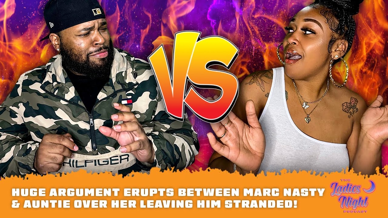 Huge Argument Erupts Between Marc Nasty & Auntie over Her Leaving Him Stranded!