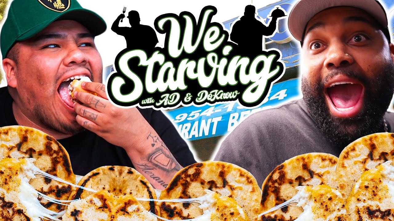El Baron Teaches Us How To Make Pupusas!!