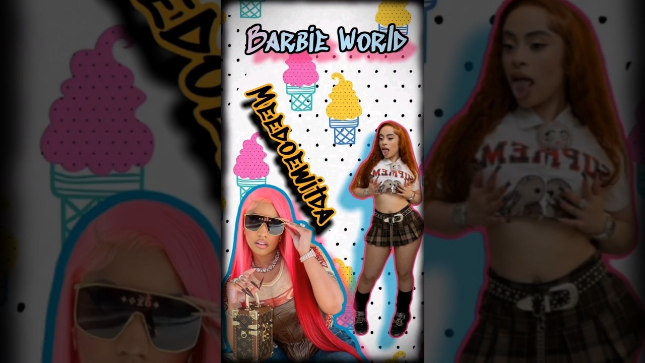 Barbie World Nicki Minaj x Ice Spice#nickiminaj#icespice#youngboy#yb#barbie#shorts#fyp#capcutedit