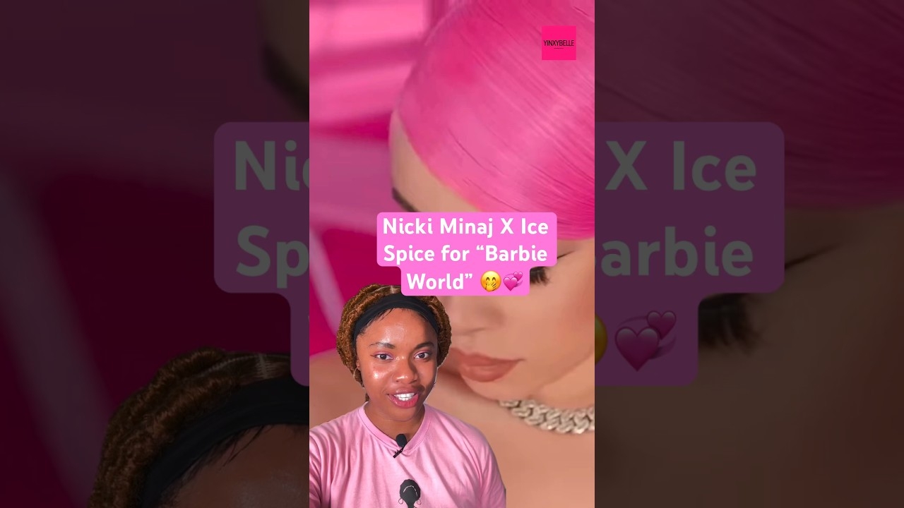 BARBIE WORLD - NICKI MINAJ X ICE SPICE FOR BARBIE THE MOVIE  #barbiethemovie #barbieworld
