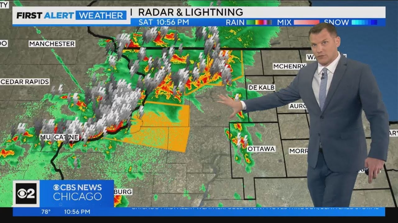 Streaming Live: Tracking storms across Chicagoland