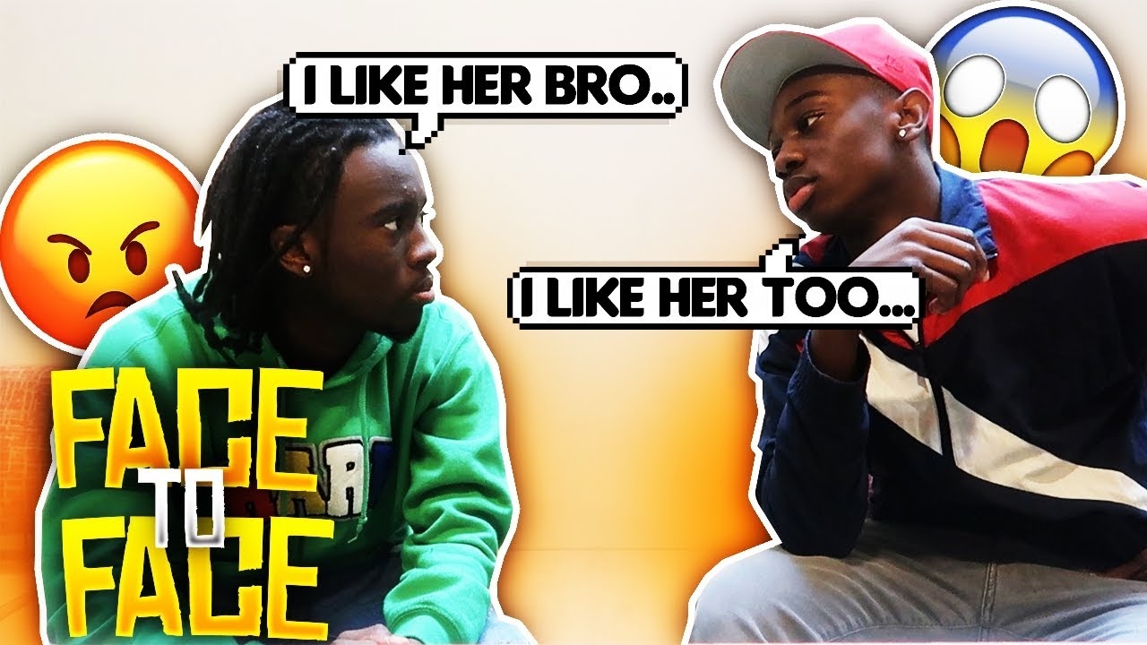 FACE TO FACE WITH THE PERSON I CAUGHT MY CRUSH WITH!!