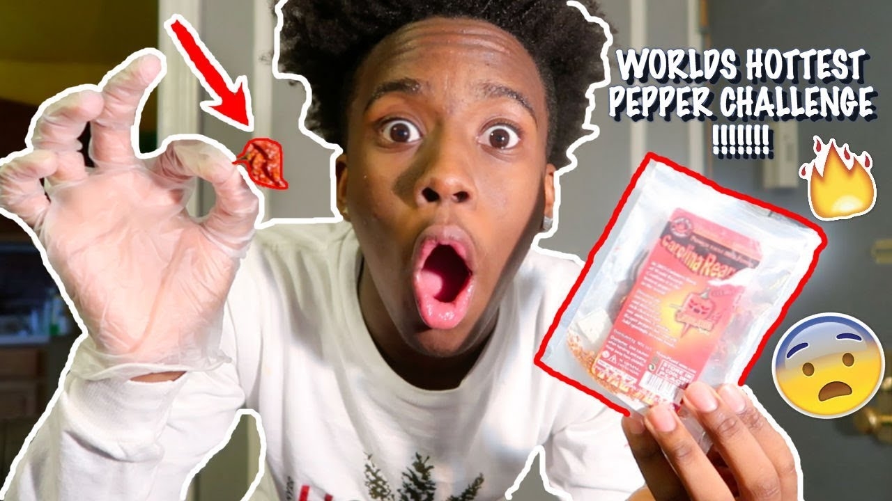 EATING THE WORLD'S HOTTEST PEPPER CHALLENGE!!! *EXTREMELY PAINFUL*