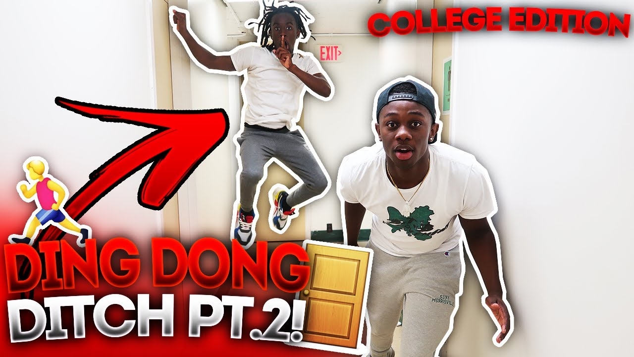 EXTREME DING DONG DITCH PART 2!! *COLLEGE EDITION*