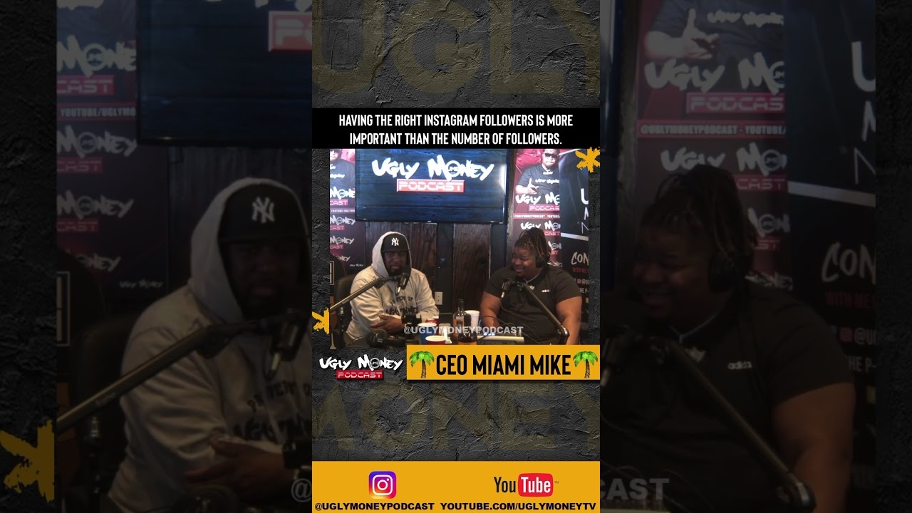 #CeoMiamiMike on having the right followers instead of having the most