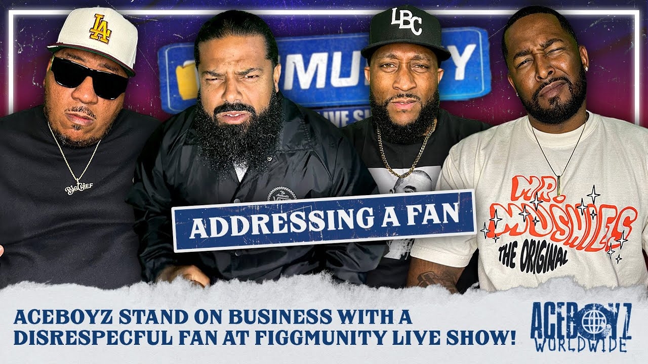 AceBoyz Stand On Business With A Disrespectful Fan At Figgmunity Live Show!