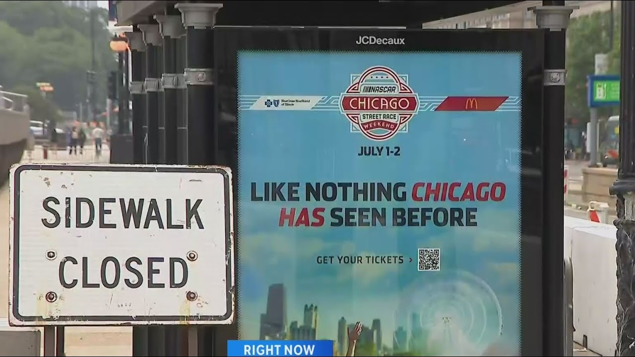 Much excitement ahead of NASCAR's Chicago Street Race