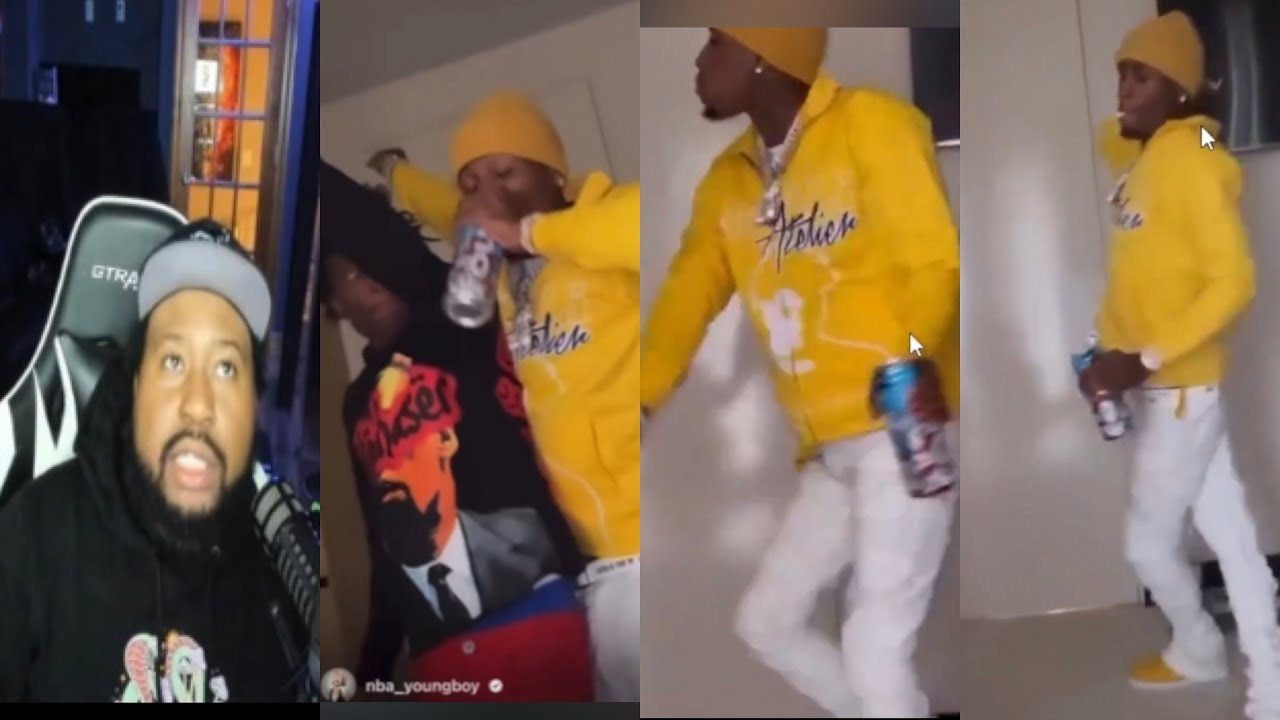 DJ Akademiks reacts to NBA Youngboys questionable dance moves w/ his homies & chat chimes in!