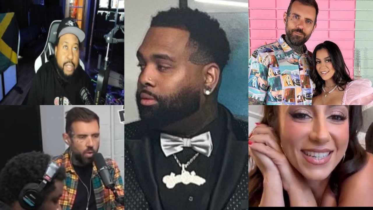 DJ Akademiks Calls AD to speak on Adam 22 allowing Lena to get w/ "blacked" Adult star!