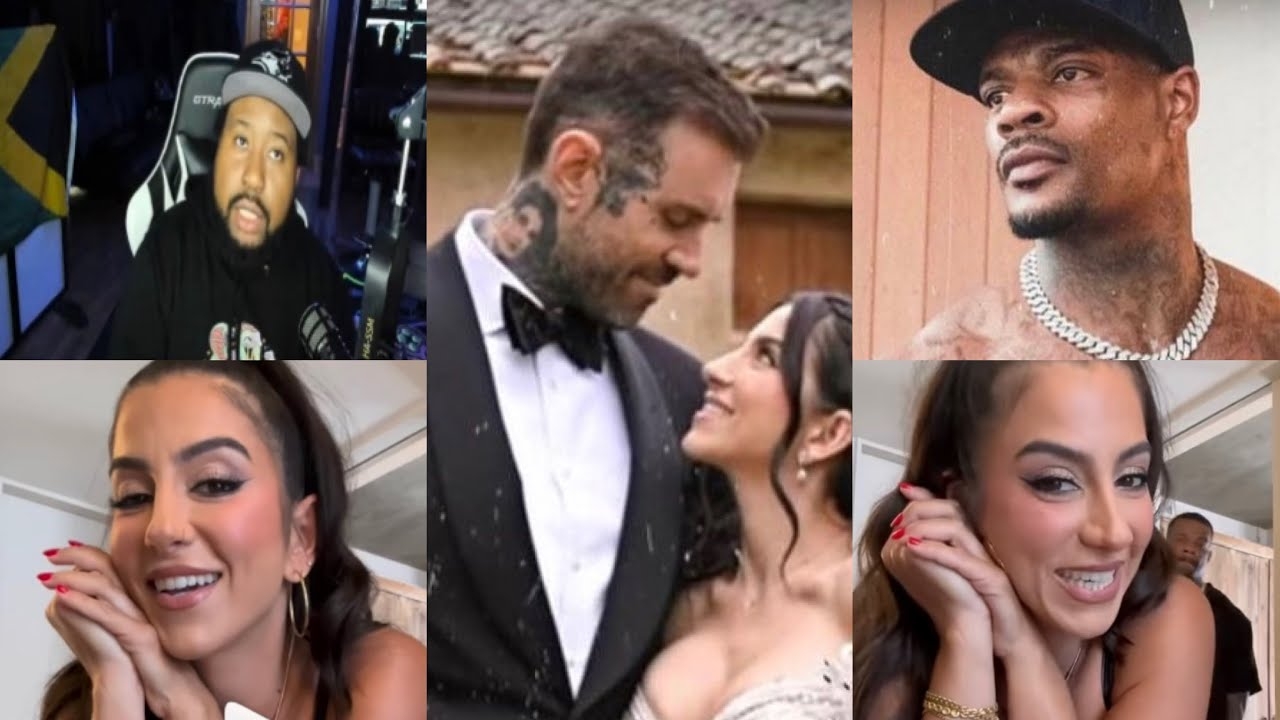 DJ Akademiks speaks On Adam 22s wife Lena the Plug Announcing her new Vid w/ Blacked adult star!