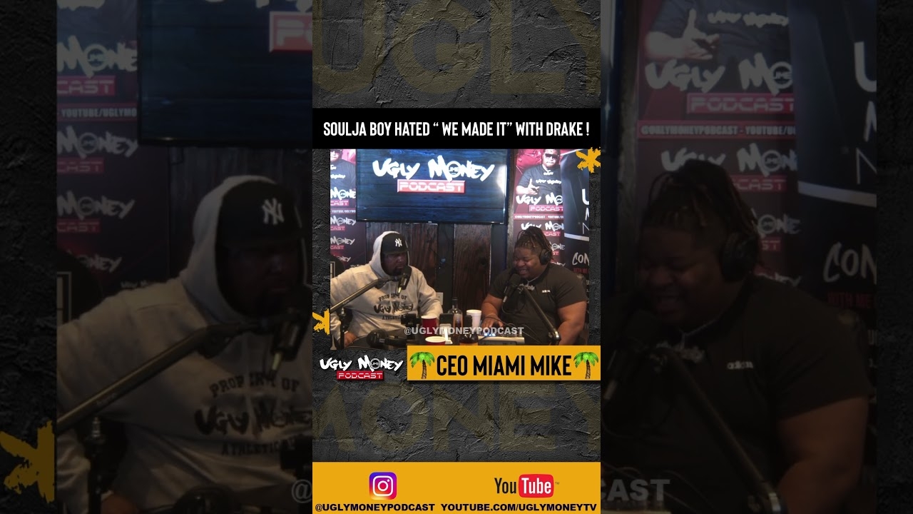 #CeoMiamiMike on #SouljaBoy hating We Made It song with #Drake