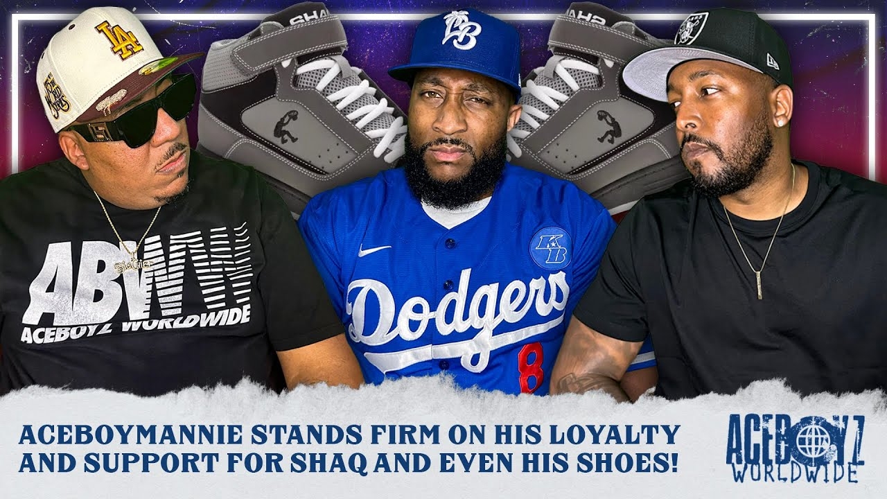 AceBoyMannie Stands Firm On His Loyalty and Support For Shaq and Even His Shoes!