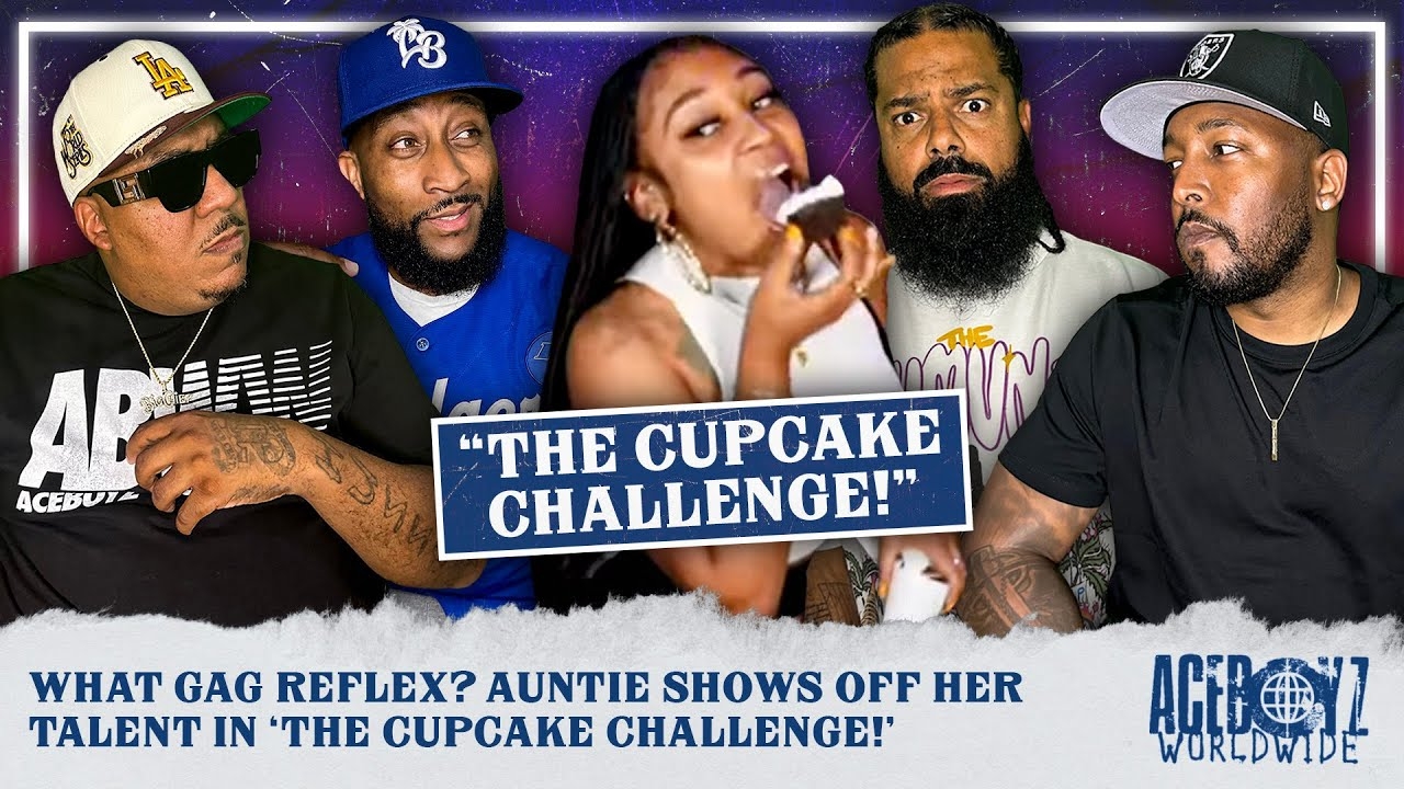 What Gag Reflex? Auntie Shows Off Her Talent in 'The Cupcake Challenge!