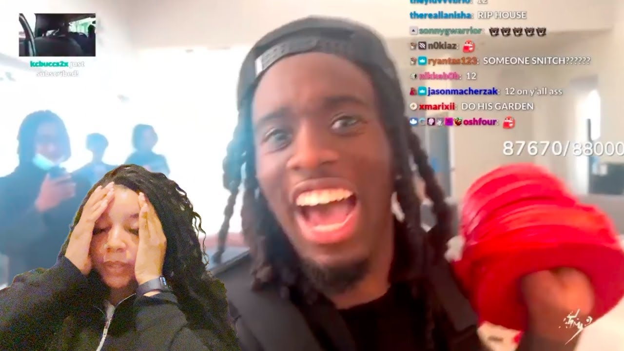 Kai & Fanum COMPLETELY DESTROYING Their House with Fireworks in the AMP WAR | Reaction