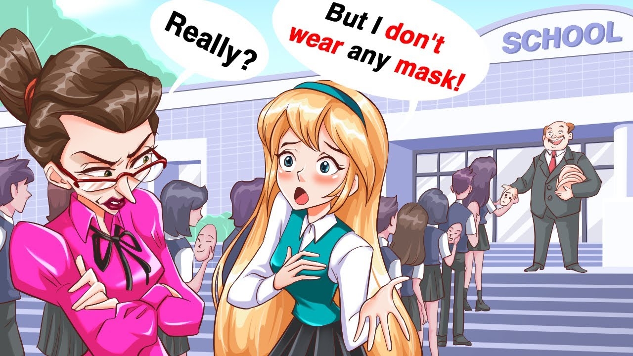 No Fake Face Is Allowed At My School