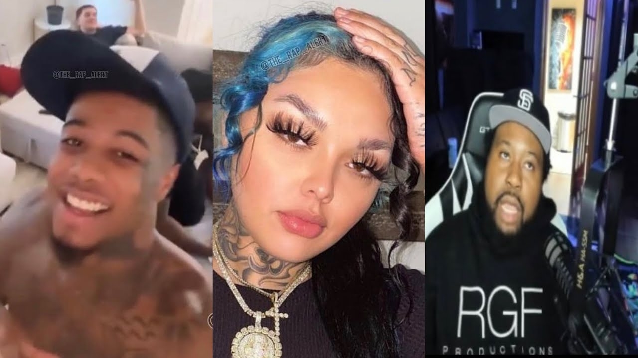 Too Far or W Dad? DJ Akademiks on Blueface getting backlash for asking his son if hes G** on live!