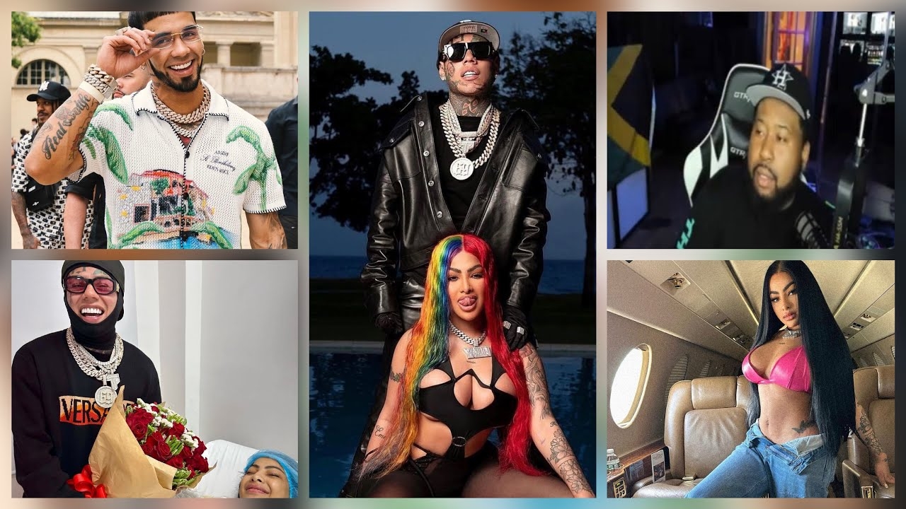 The Latin Section! Akademiks speaks on 6ix9ine & Anuel Beefin over Anuels Wife Yailin. Chat debates