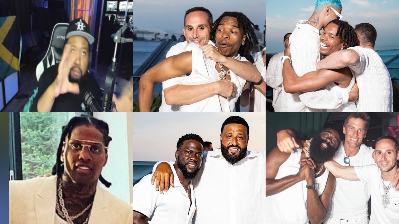 Not Le Bb! DJ Akademiks speaks on Lil Babys pics at all White Party & black celebs at the event!
