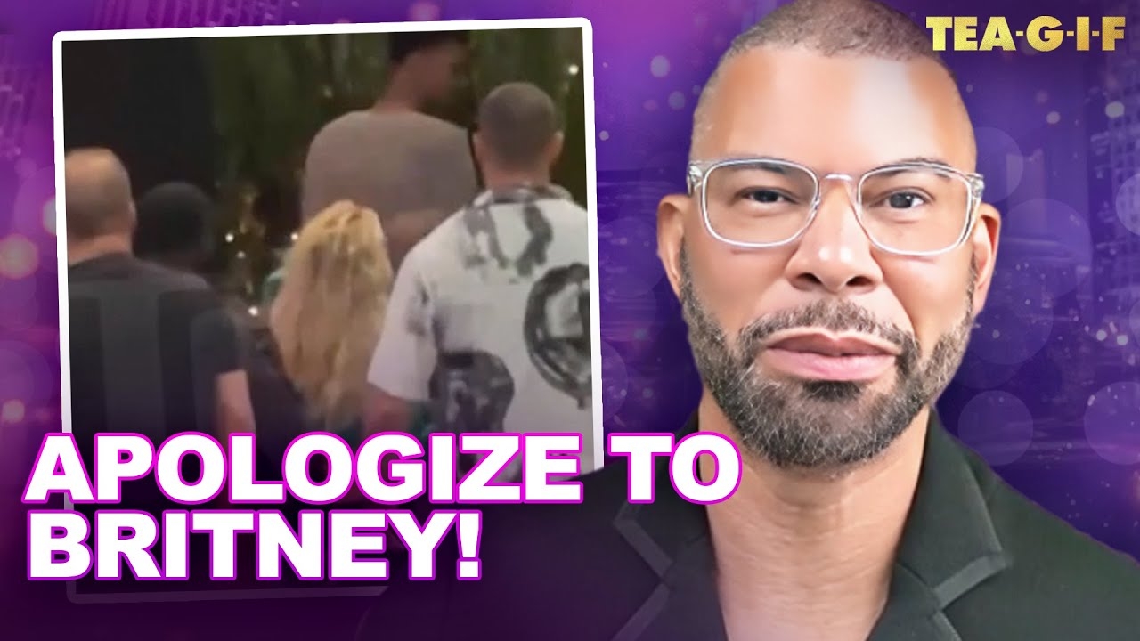 Britney Spears Slapped By NBA Rookie Victor Wembanyama's Security | Tea-G-I-F