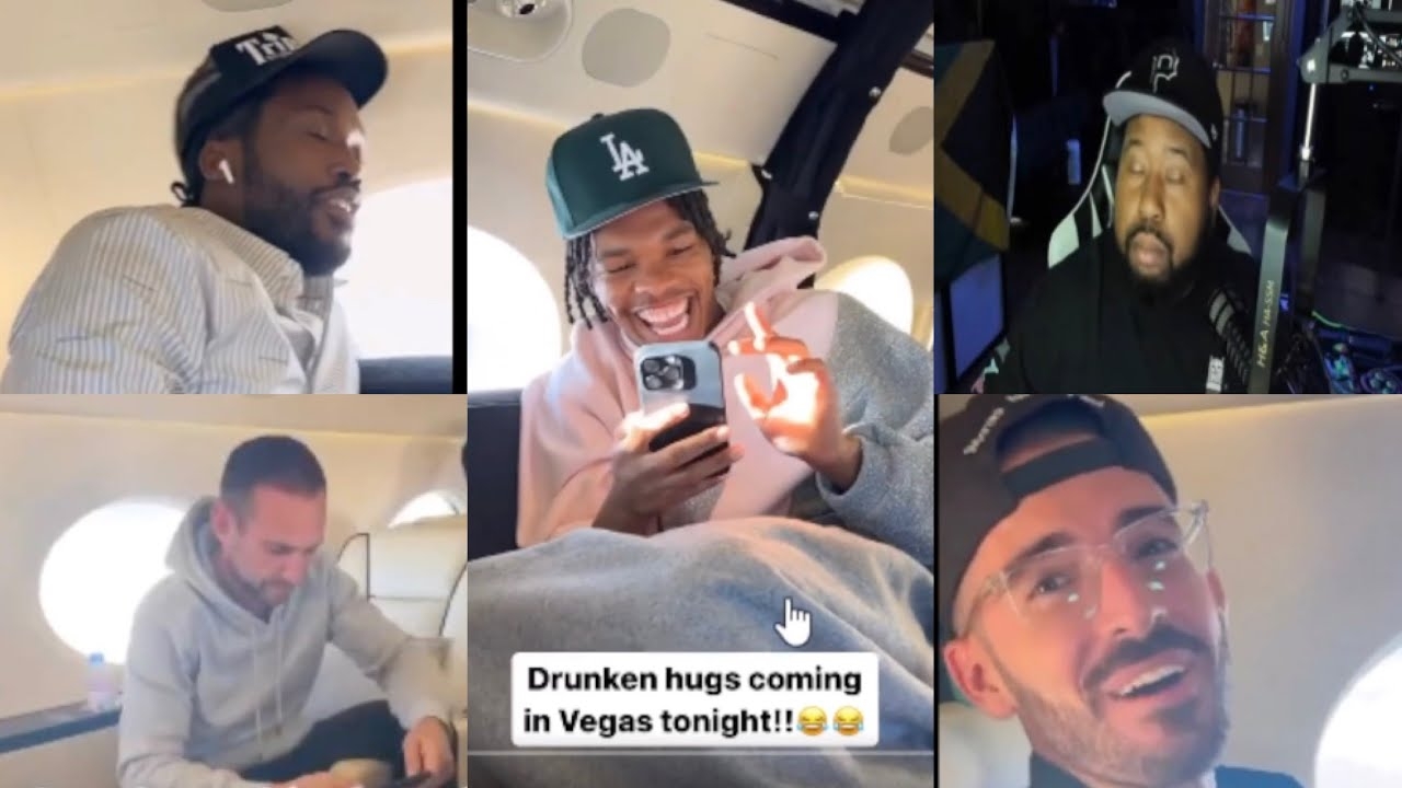 Froooooooootz! DJ Akademiks reacts to Meek Mill & Le Bb on private Jet w/ Michael Rubin!
