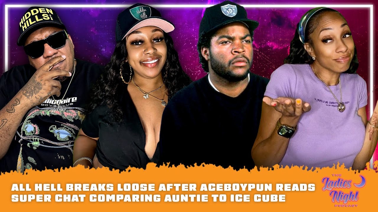 All Hell Breaks Loose After AceBoyPun Reads Super Chat Comparing Auntie To Ice Cube