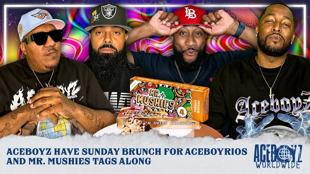 AceBoyz Have Sunday Brunch For AceBoyRios and Mr. Mushies Tags Along