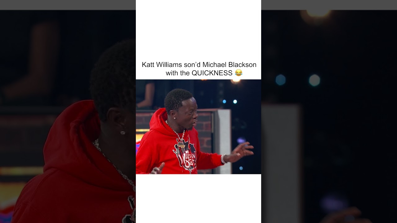 Katt Williams vs Michael Blackson wasn't on my 2023 bingo card   #WildNOut #Shorts