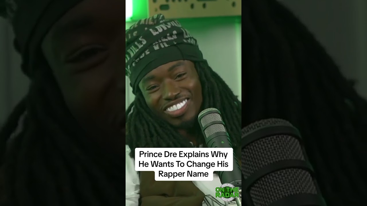 Prince Dre explains why he wants to change his rapper name