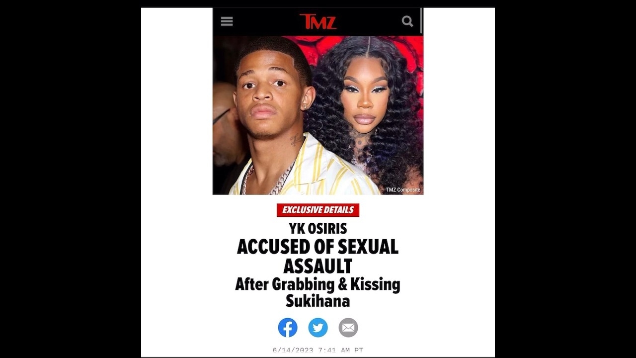 GONE TOO FAR??!  YK Osiris Accused of Assault of #Sukihana.. What yall think? #fyp #celebrity