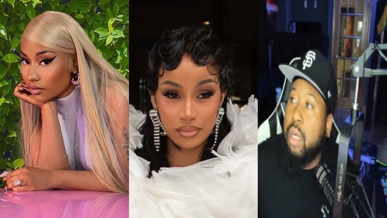 ATP They need to throw hands! DJ Akademiks speaks on Nicki Minaj & Cardi B Throwing subs on twitter!