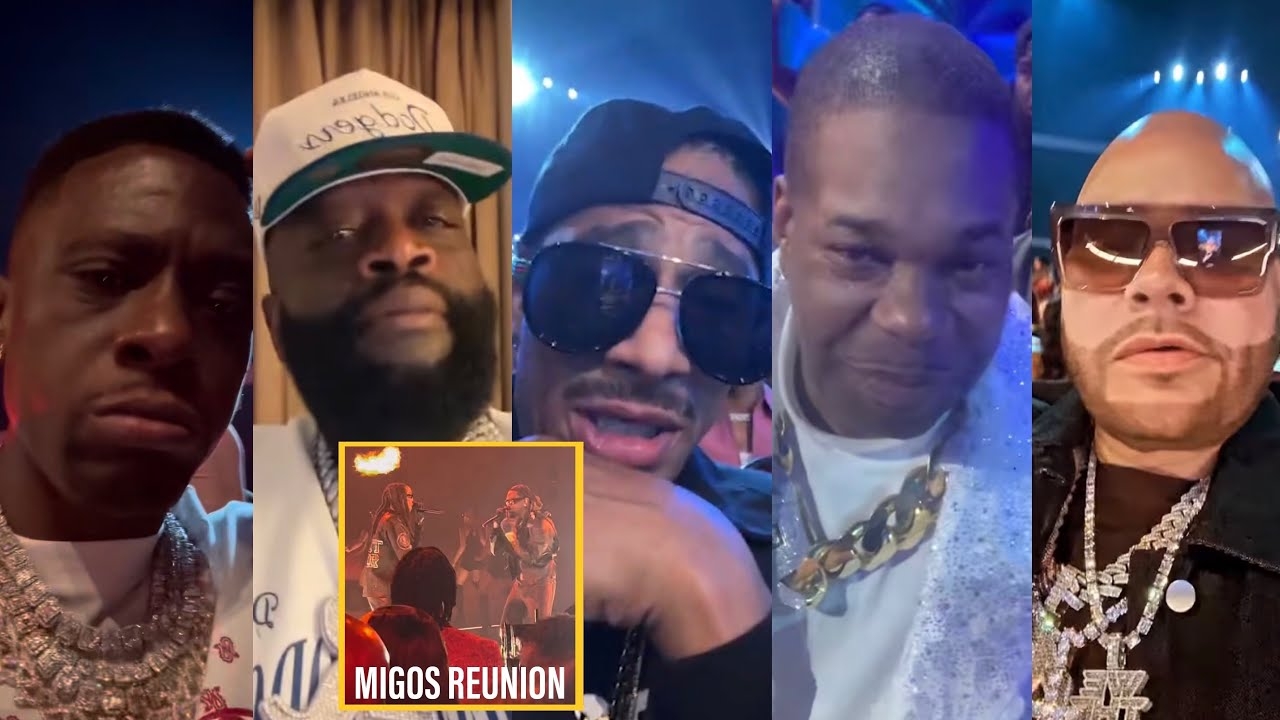 Rappers Reaction To Offset And Quavo Reunion At Bet Awards 2023 'Family Always Wins'
