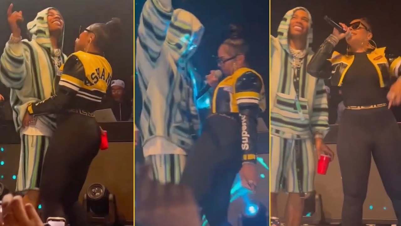 Ashanti Brings Out Nelly On The Stage At Toronto Show And Dancing For Him I Love You Nelly
