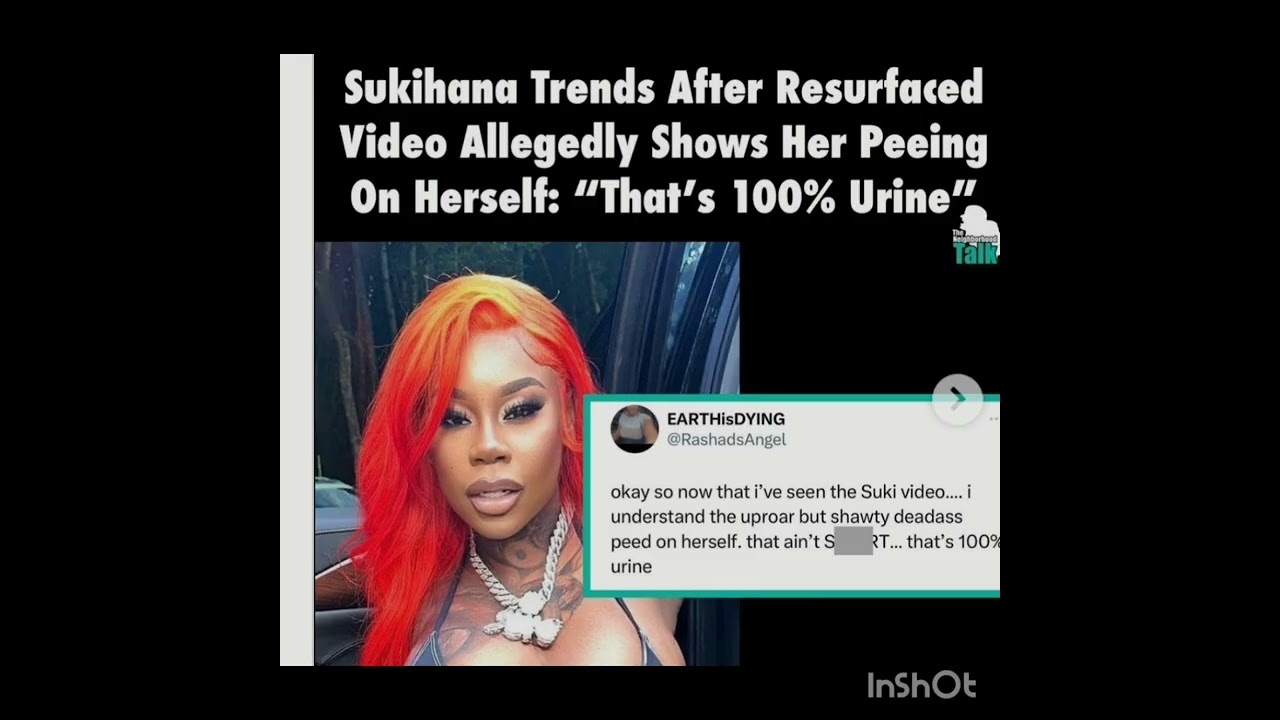 VIRAL  sukihana video twitter | why is sukihana trending on twitter | sukihana video news