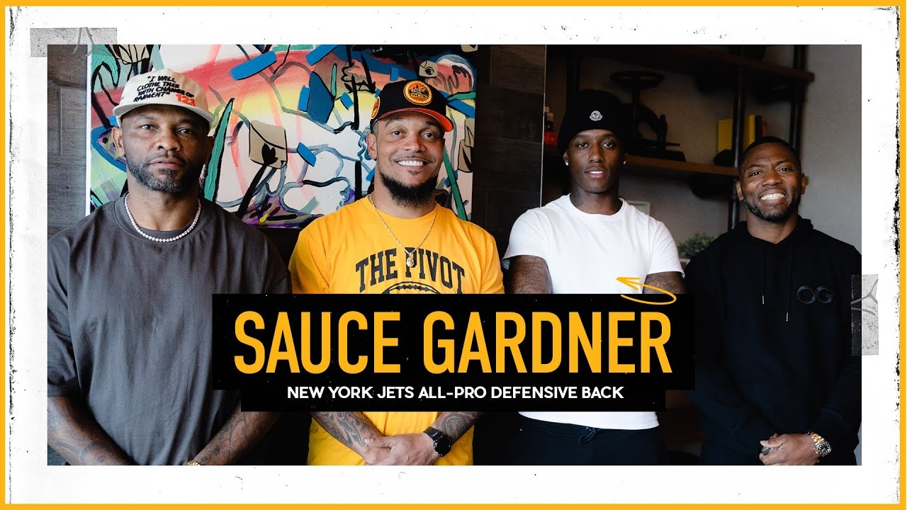 Sauce Gardner: The 7 Mile to NY Star, Aaron Rodgers, Hard Knocks & Super Bowl or Bust? | The Pivot