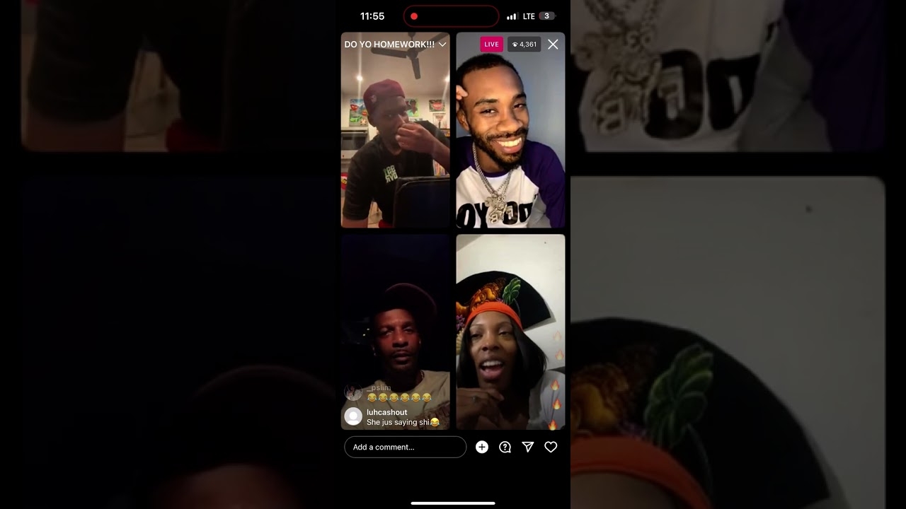 Say, cheese, Charleston white Jman live it hit different