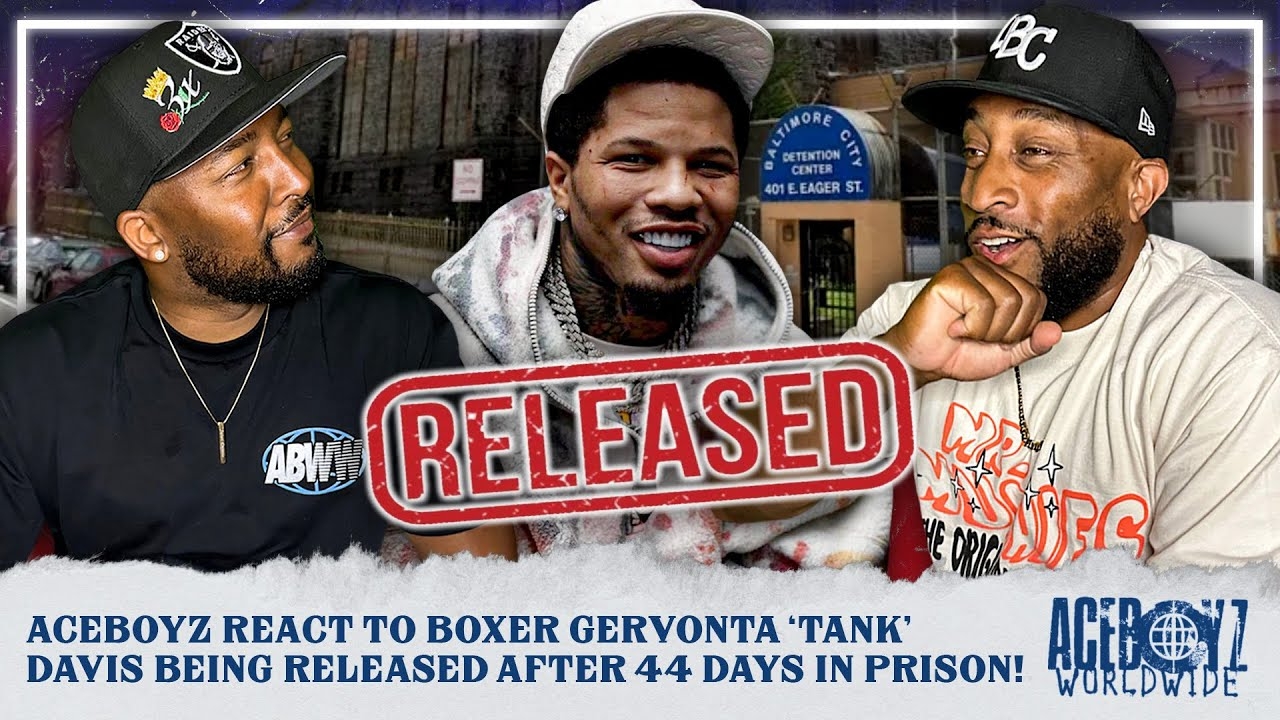 AceBoyz React to Boxer Gervonta Tank Davis Being Released After 44 Days in Prison!