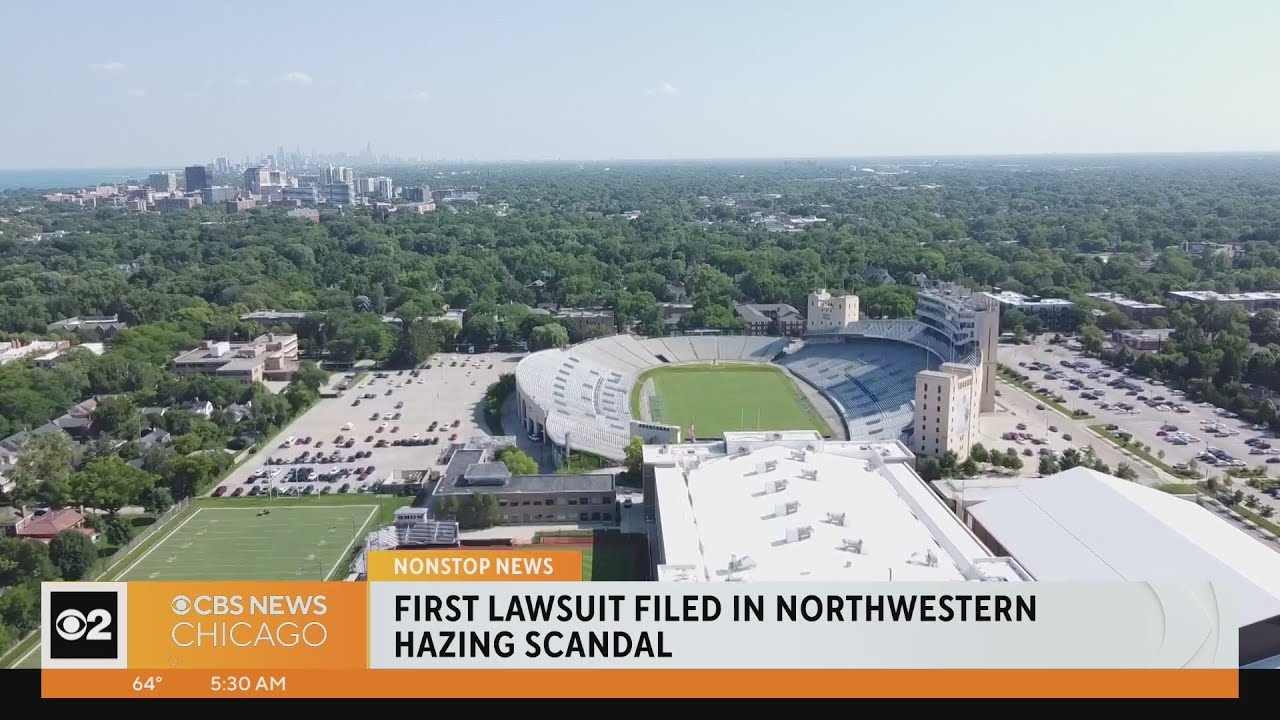 Lawsuit filed in Northwestern hazing scandal