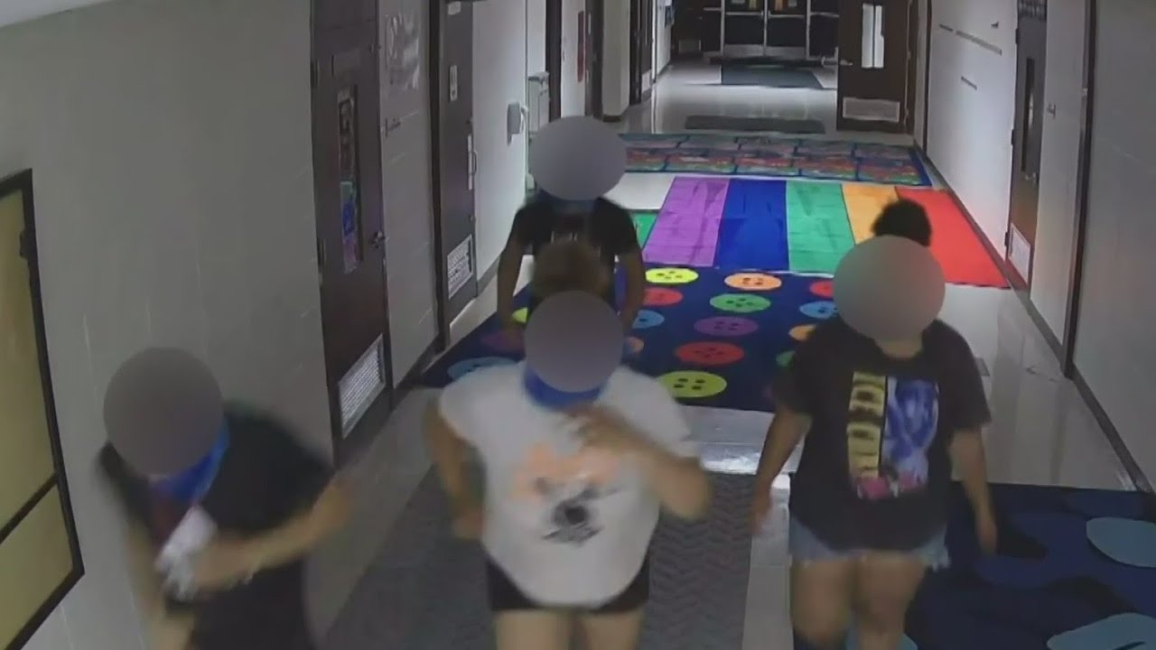 Young people caught after breaking into elementary school in Harvey