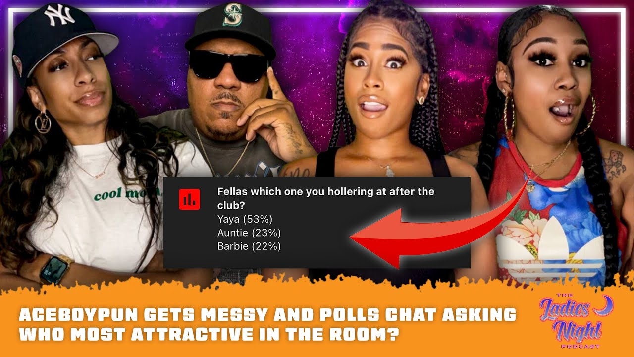 AceBoyPun Gets Messy and Polls Chat Asking Who Most Attractive In The Room?