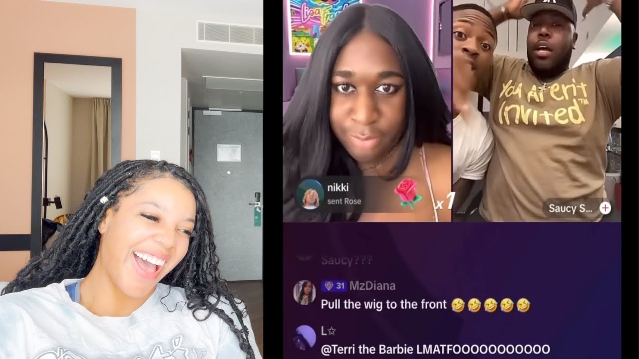Jeorgia Peach Goes Live w/ Saucy Santana | Reaction