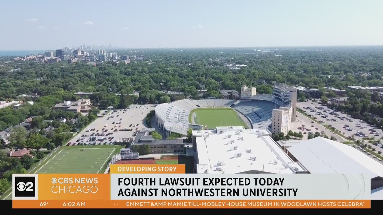 Fourth lawsuit expected in Northwestern football hazing scandal