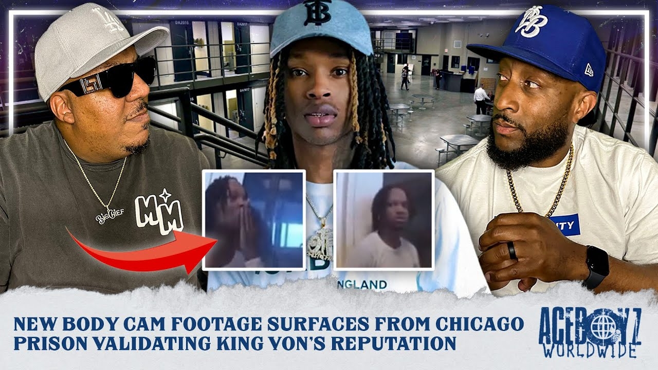New Body Cam Footage Surfaces from Chicago Prison Validating King Von's Reputation