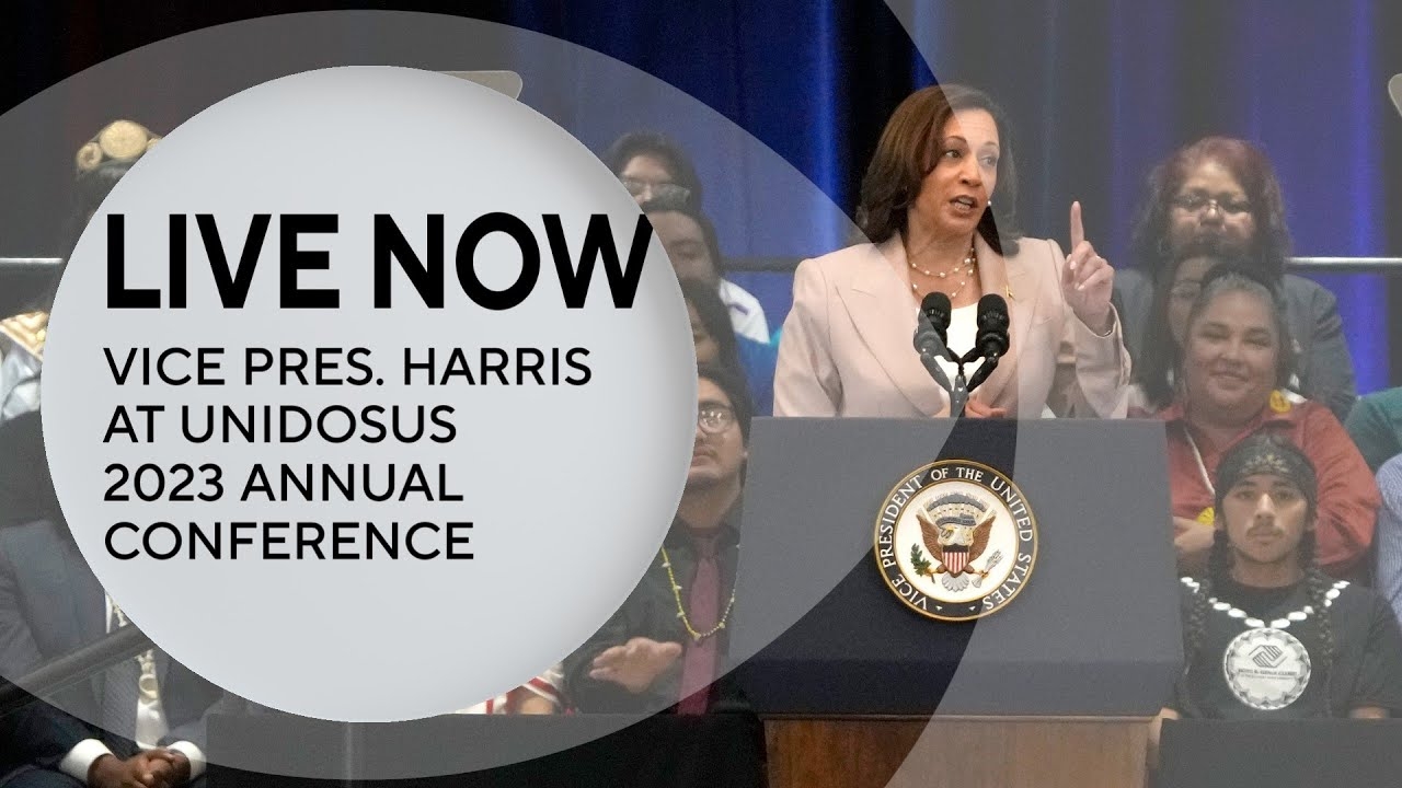 Streaming Live: Vice President Kamala Harris delivers remarks at UnidosUS 2023 annual conference