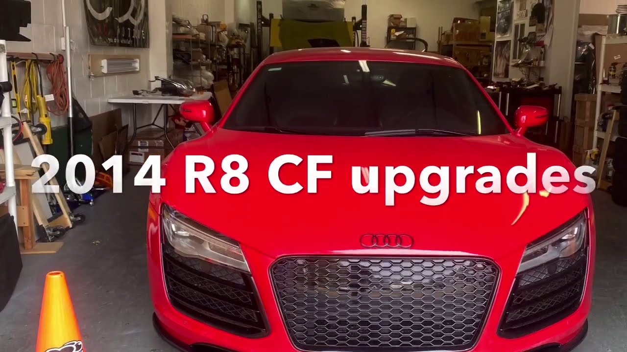 2014 sexy Red Audi R8 looking clean!