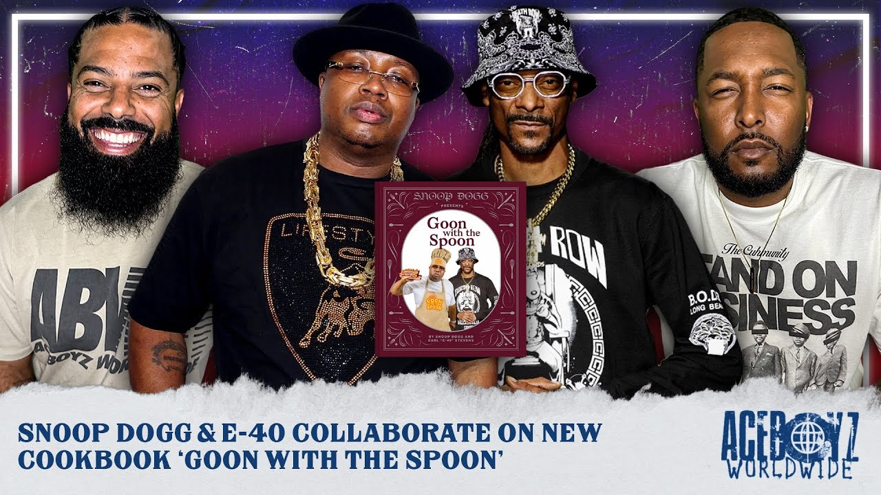 Snoop Dogg & E-40 Collaborate On New Cookbook Goon With The Spoon