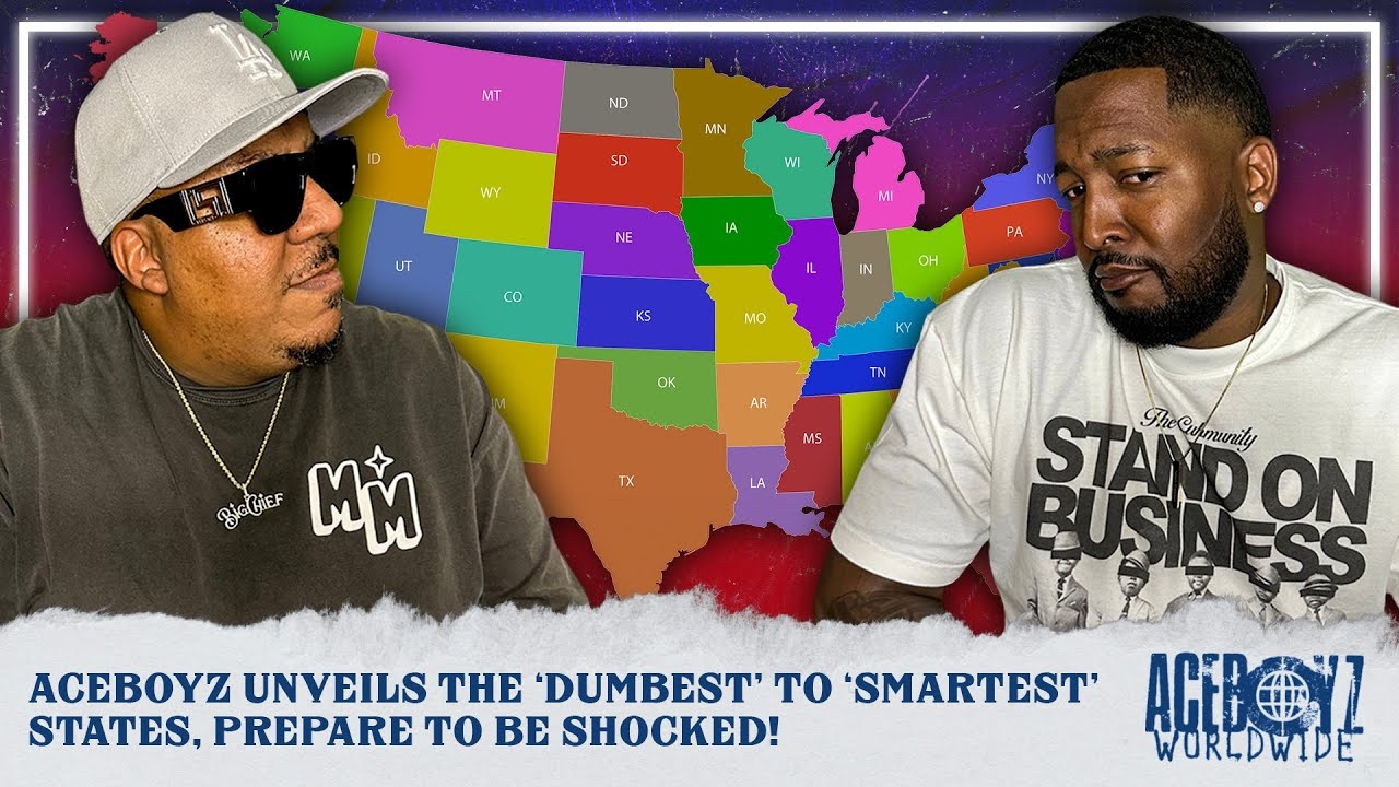AceBoyz Unveils the 'Dumbest' To 'Smartest' States, Prepare To Be Shocked!