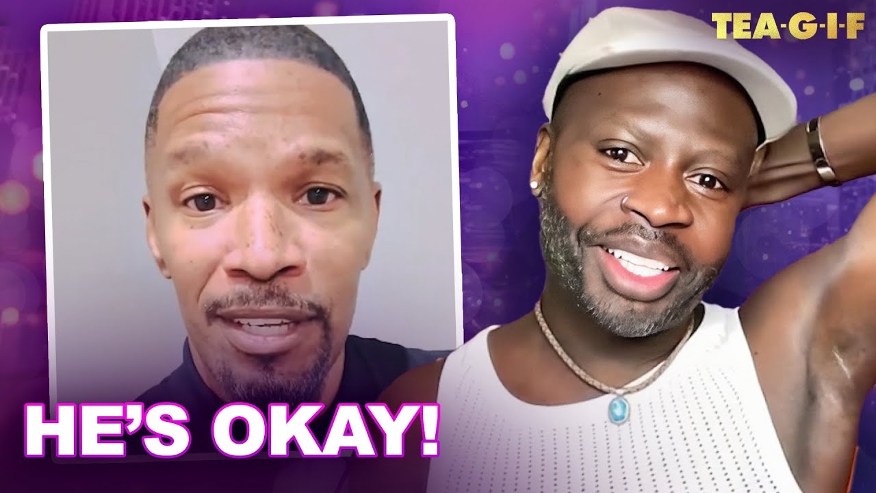 Jamie Foxx Addresses Fans After Health Scare | TEA G-I-F